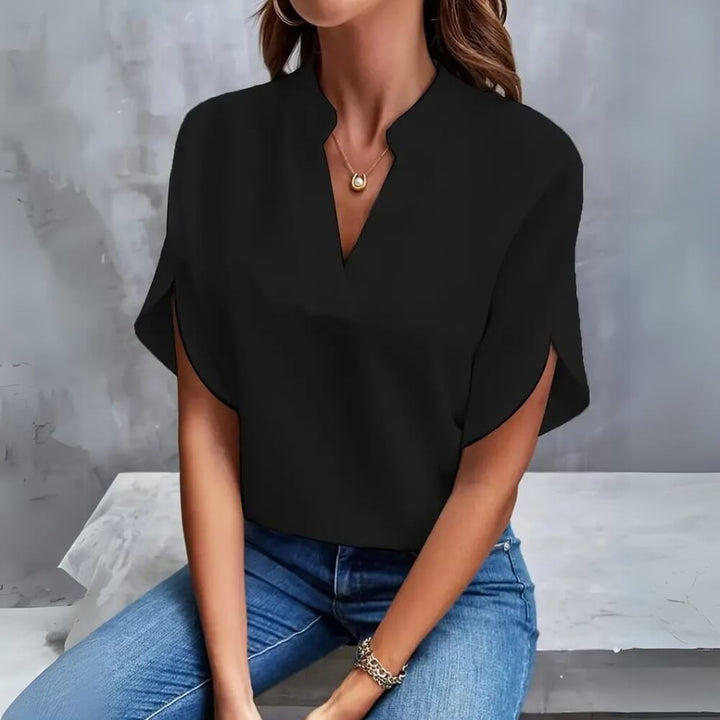 Klara | Soft and Stylish V-Neck Blouse