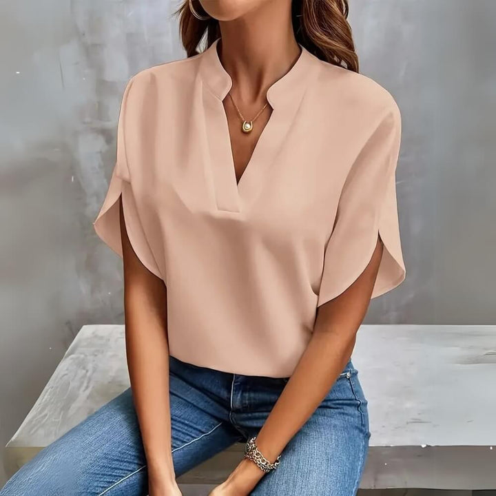 Klara | Soft and Stylish V-Neck Blouse